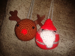 Amiguruthi Santa and Rudolf